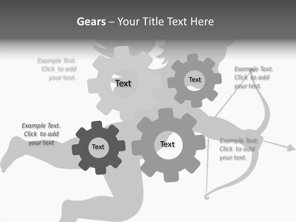 Vector Valentine's Day Illustration PowerPoint Template