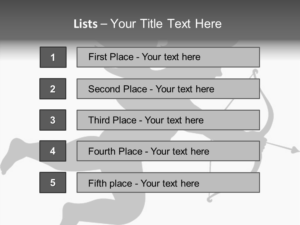 Vector Valentine's Day Illustration PowerPoint Template