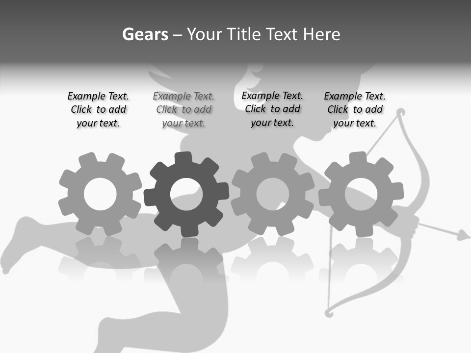 Vector Valentine's Day Illustration PowerPoint Template