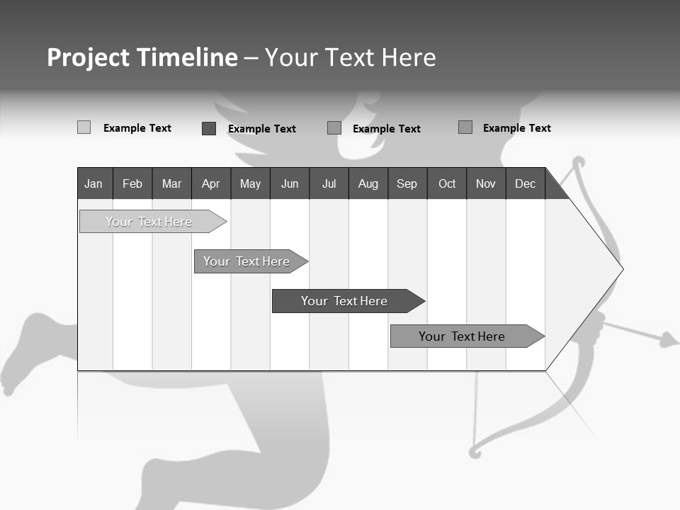 Vector Valentine's Day Illustration PowerPoint Template