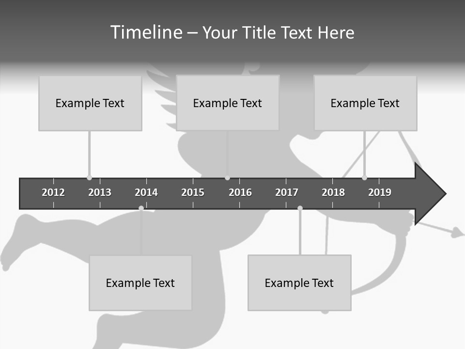 Vector Valentine's Day Illustration PowerPoint Template