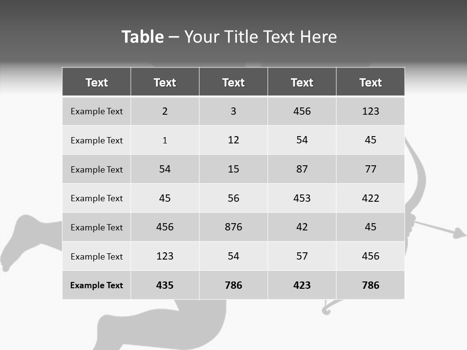 Vector Valentine's Day Illustration PowerPoint Template