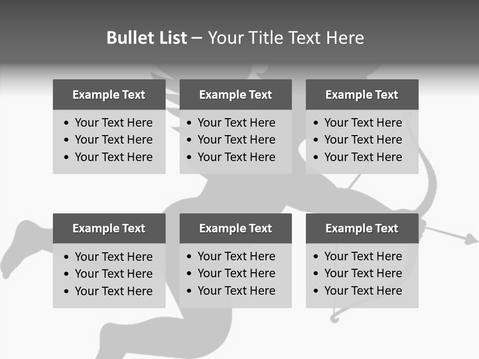 Vector Valentine's Day Illustration PowerPoint Template