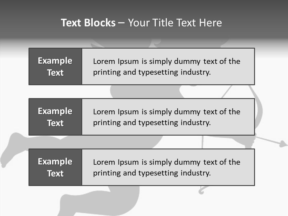 Vector Valentine's Day Illustration PowerPoint Template