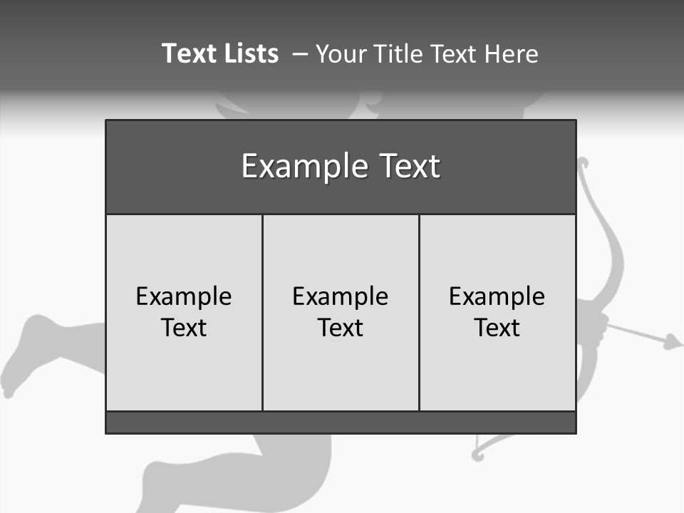Vector Valentine's Day Illustration PowerPoint Template