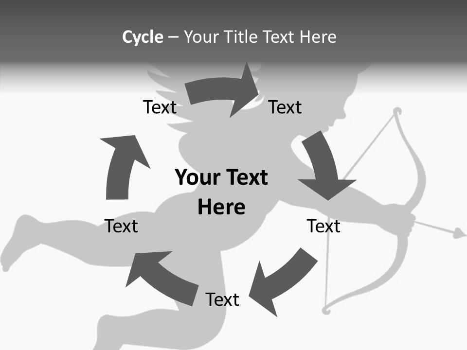 Vector Valentine's Day Illustration PowerPoint Template
