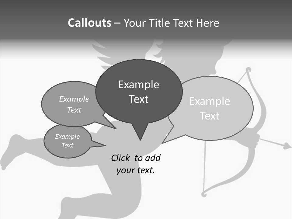 Vector Valentine's Day Illustration PowerPoint Template