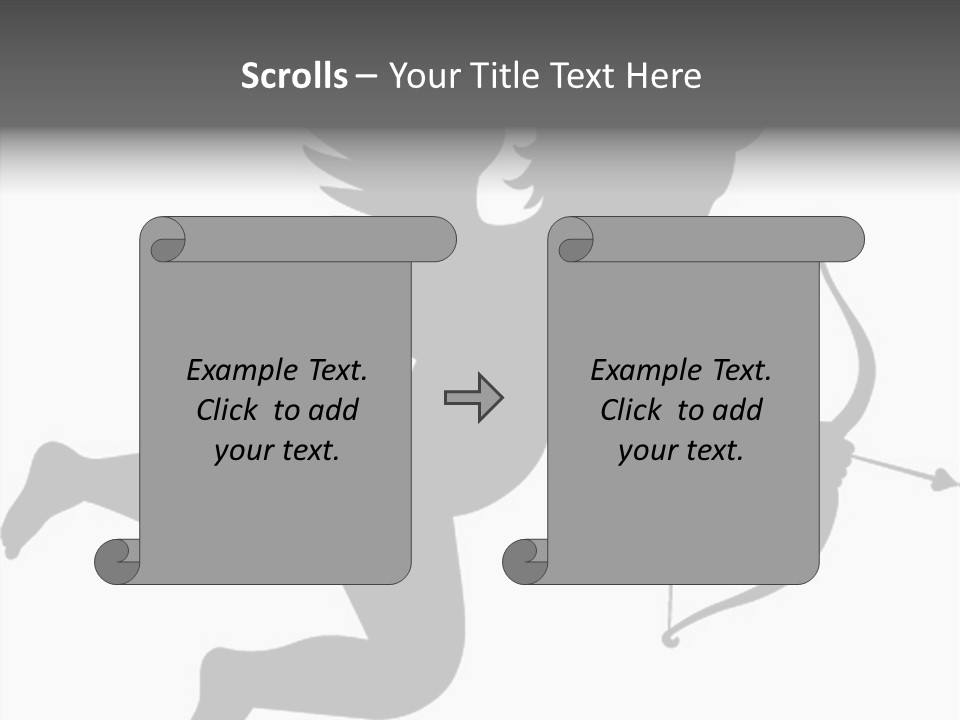 Vector Valentine's Day Illustration PowerPoint Template