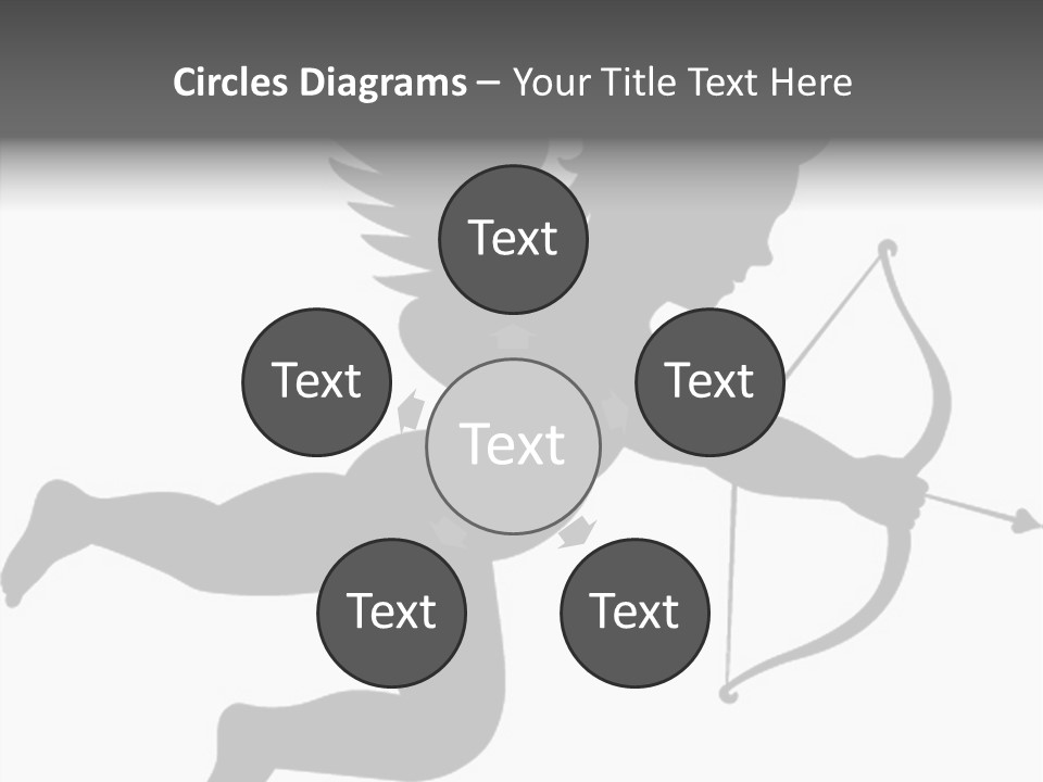 Vector Valentine's Day Illustration PowerPoint Template