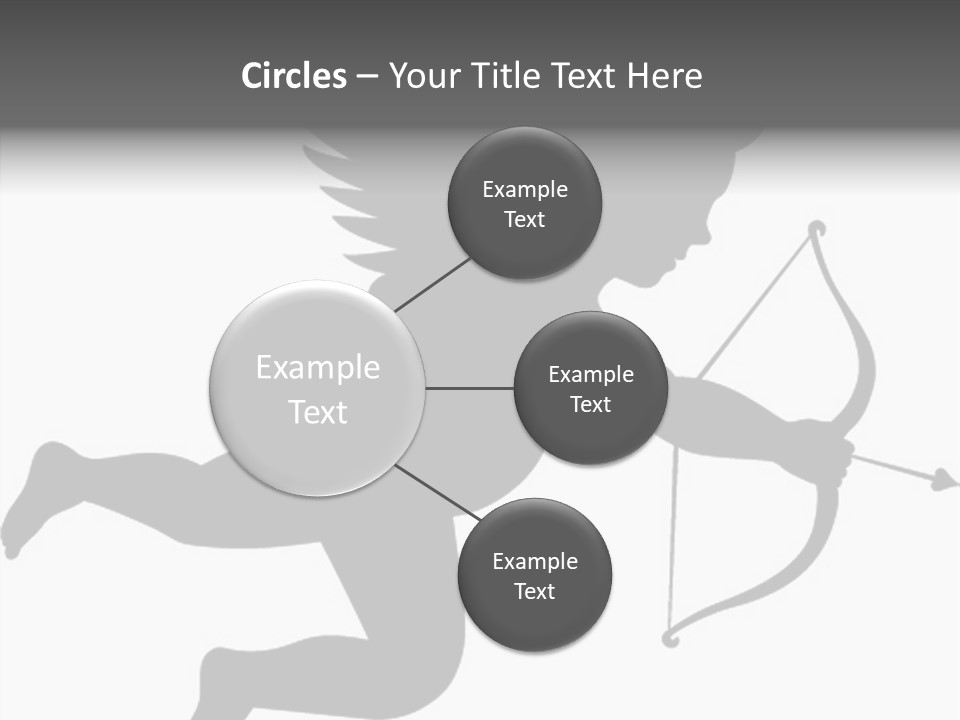 Vector Valentine's Day Illustration PowerPoint Template