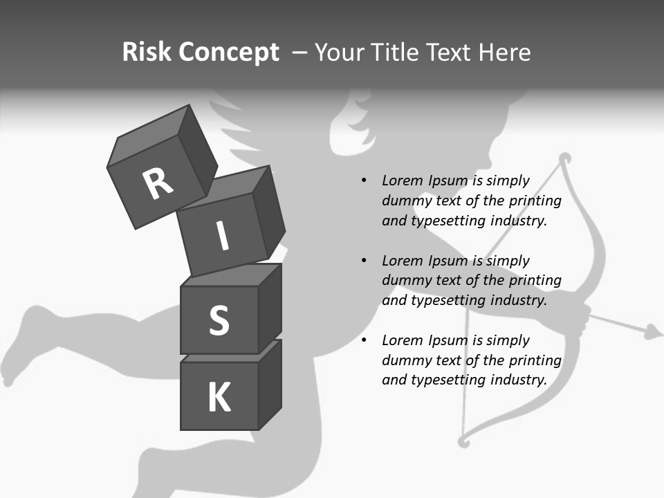 Vector Valentine's Day Illustration PowerPoint Template