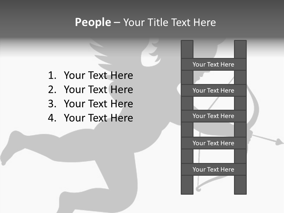 Vector Valentine's Day Illustration PowerPoint Template