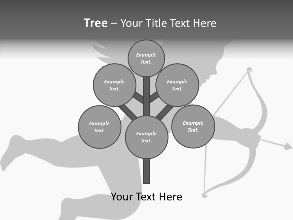 Vector Valentine's Day Illustration PowerPoint Template