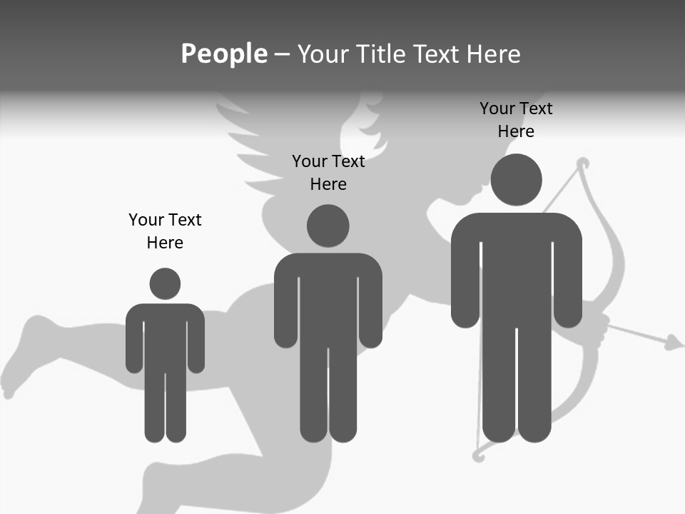 Vector Valentine's Day Illustration PowerPoint Template