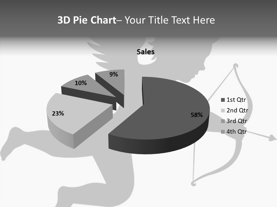 Vector Valentine's Day Illustration PowerPoint Template
