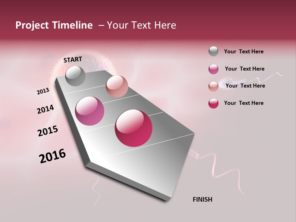 Reproduction Dna Internal PowerPoint Template