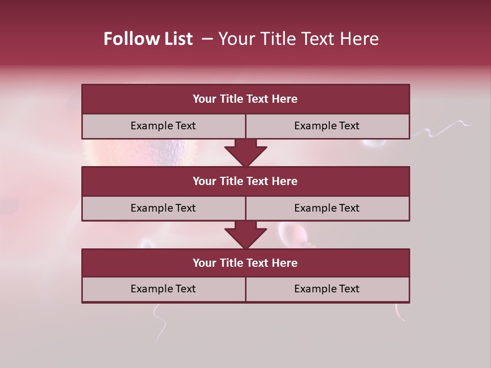 Reproduction Dna Internal PowerPoint Template