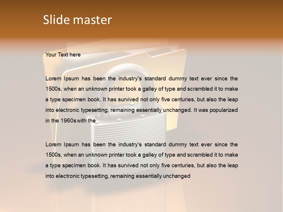 File-Folder Reflect Clo E PowerPoint Template