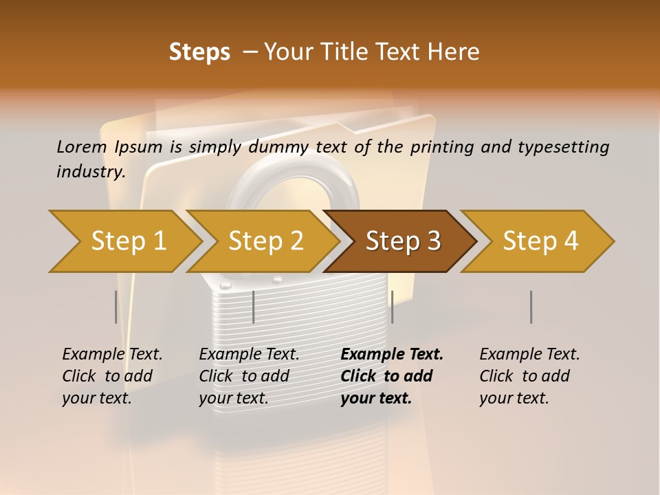File-Folder Reflect Clo E PowerPoint Template