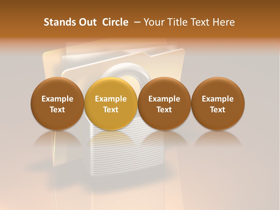 File-Folder Reflect Clo E PowerPoint Template