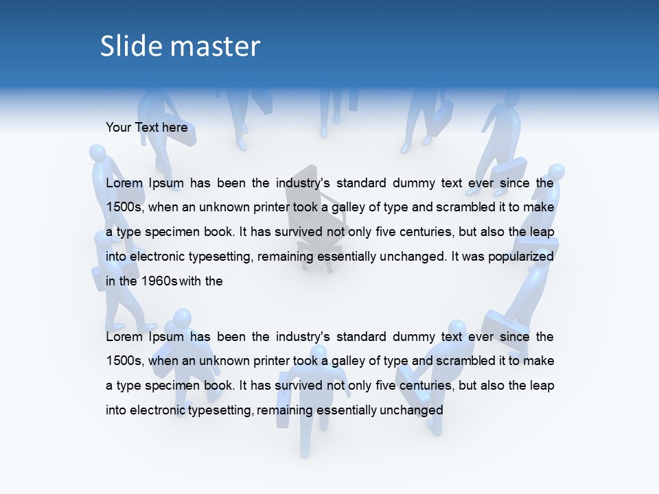 Department Concept Company PowerPoint Template