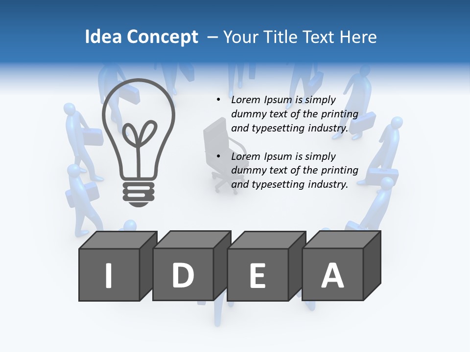Department Concept Company PowerPoint Template