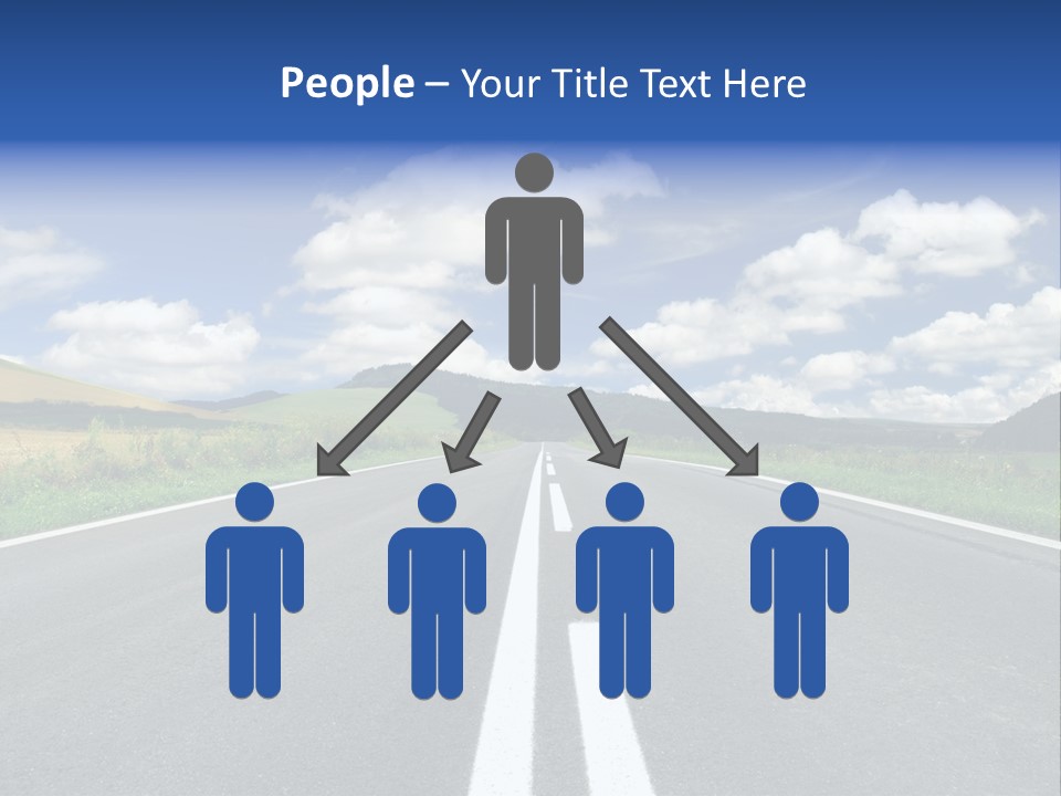 Human Corporate Corporation PowerPoint Template