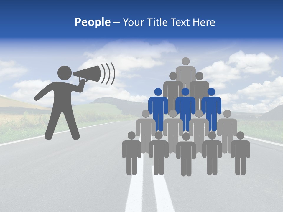 Human Corporate Corporation PowerPoint Template