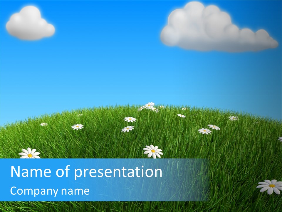 Farmland Agriculture Lone PowerPoint Template