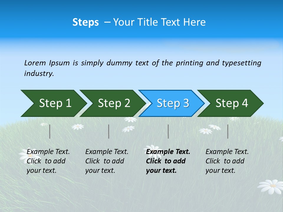 Farmland Agriculture Lone PowerPoint Template