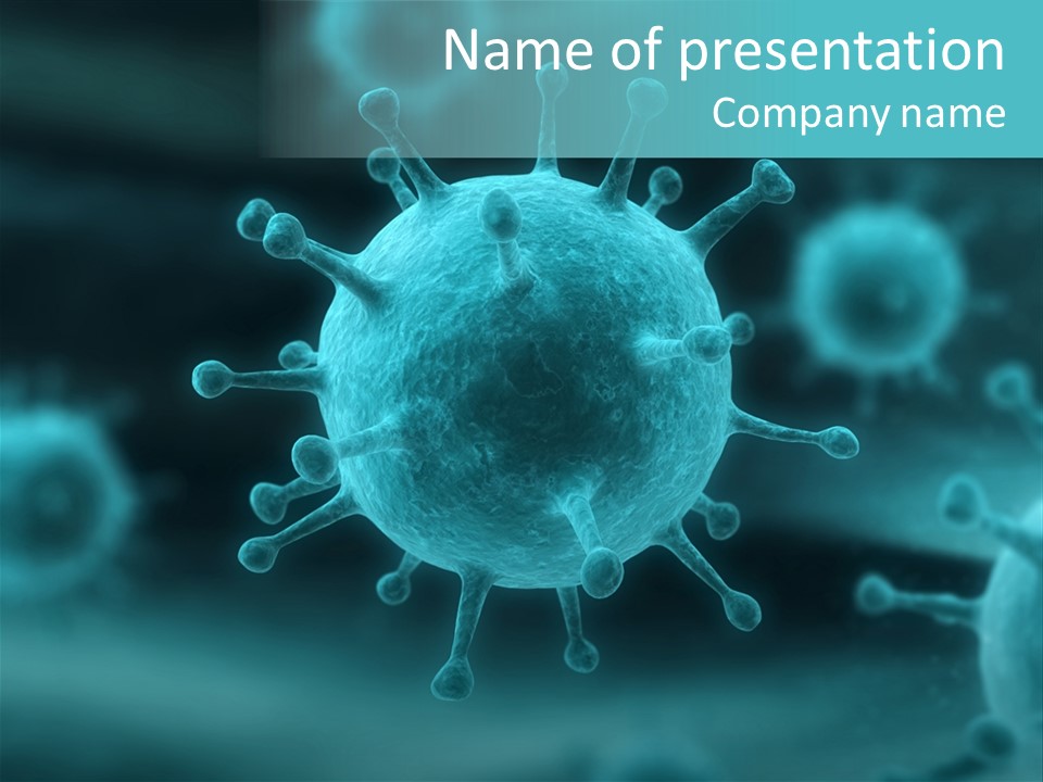 Surface Infection Antivirus PowerPoint Template