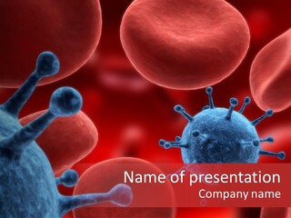 Artery Sick Biology PowerPoint Template