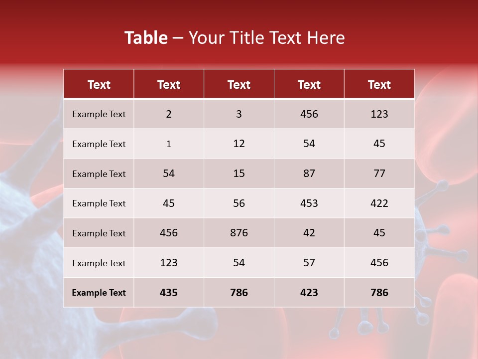Artery Sick Biology PowerPoint Template