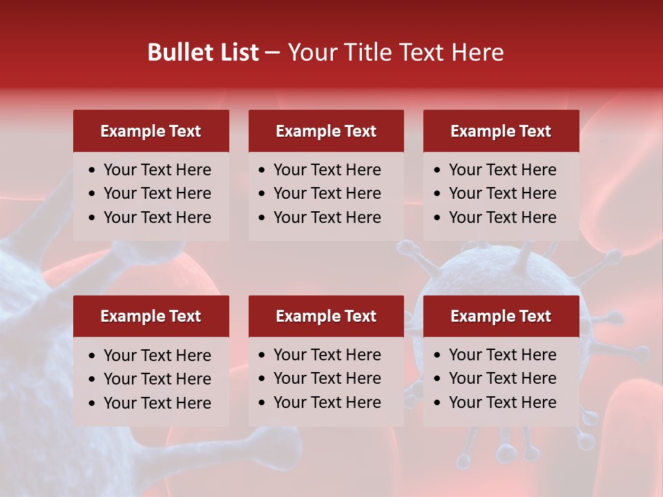 Artery Sick Biology PowerPoint Template