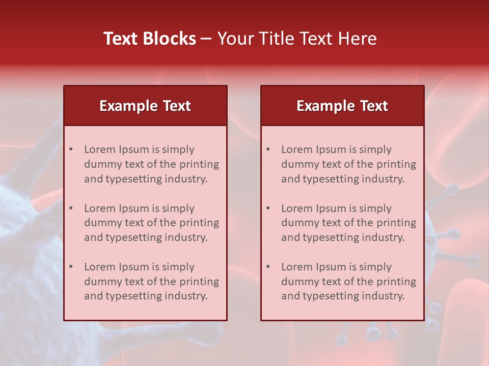 Artery Sick Biology PowerPoint Template