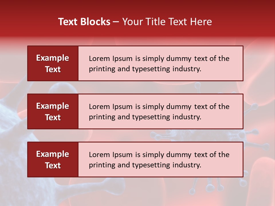 Artery Sick Biology PowerPoint Template