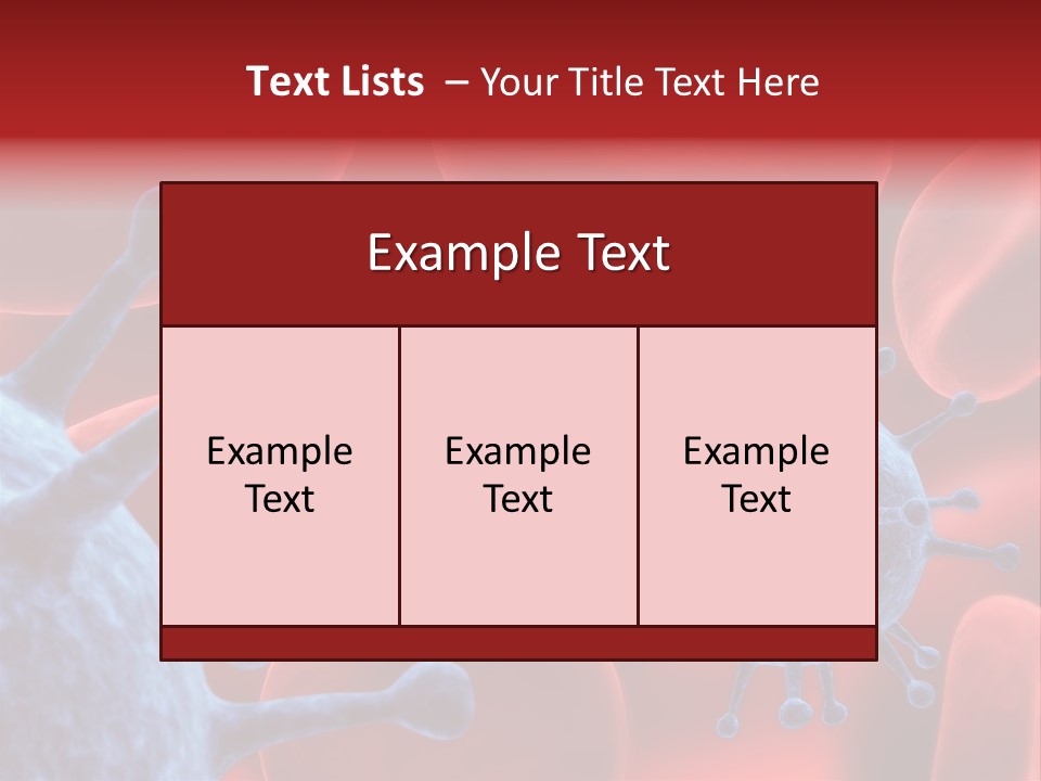 Artery Sick Biology PowerPoint Template