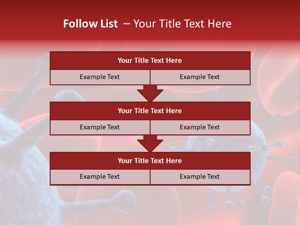 Artery Sick Biology PowerPoint Template