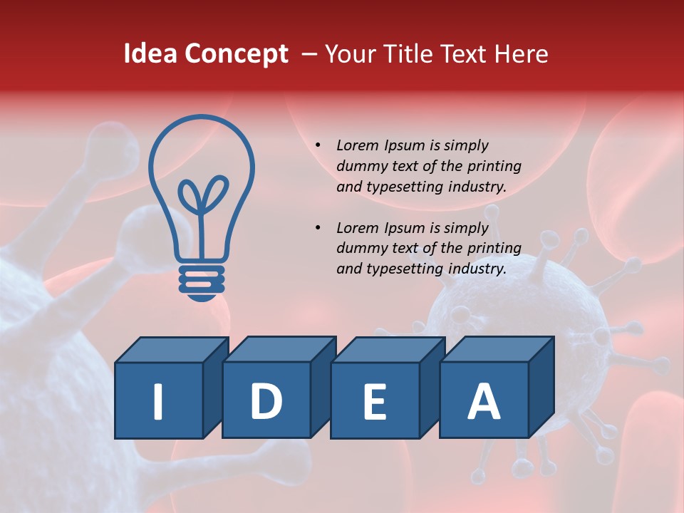 Artery Sick Biology PowerPoint Template