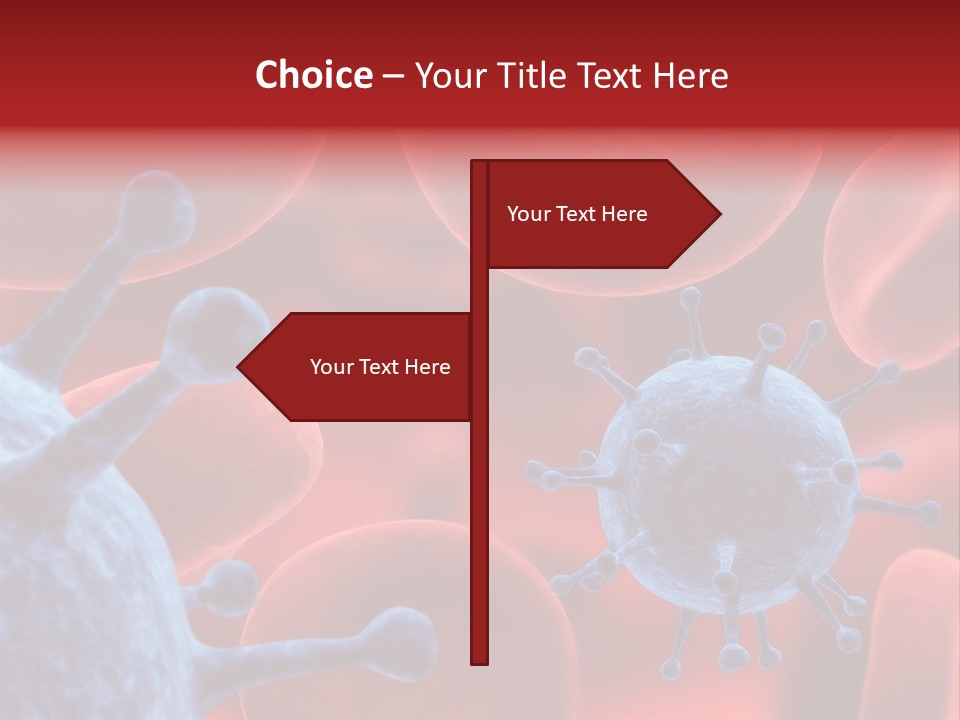 Artery Sick Biology PowerPoint Template