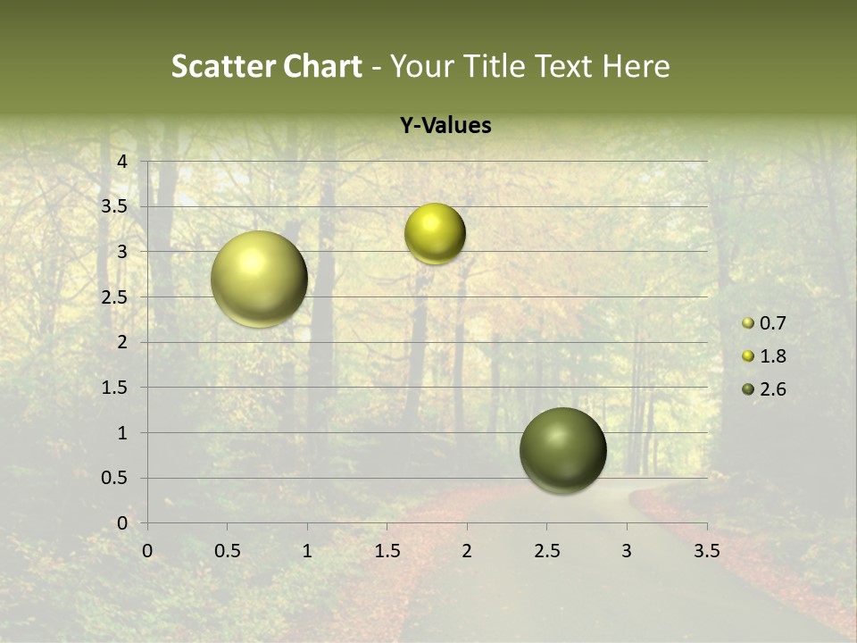 Gold Walk Colorful PowerPoint Template