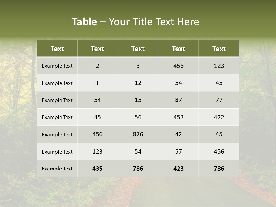 Gold Walk Colorful PowerPoint Template