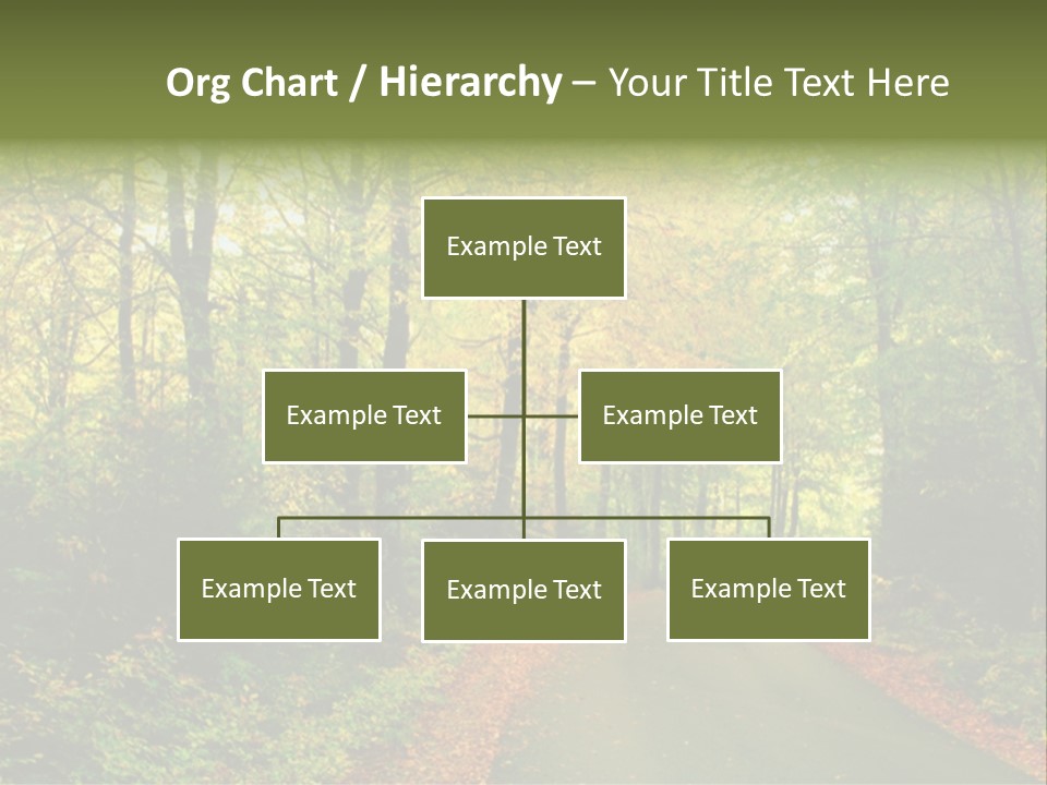 Gold Walk Colorful PowerPoint Template