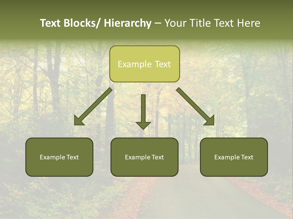 Gold Walk Colorful PowerPoint Template