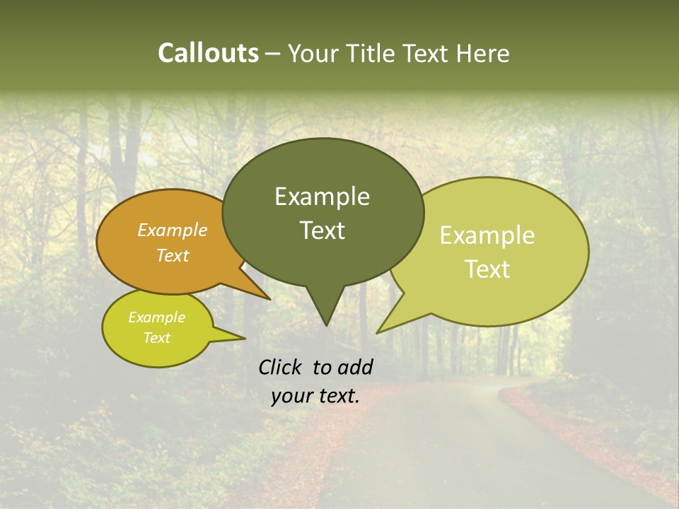 Gold Walk Colorful PowerPoint Template