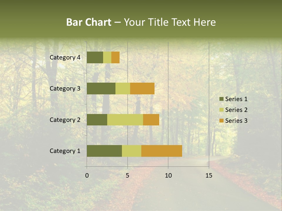 Gold Walk Colorful PowerPoint Template