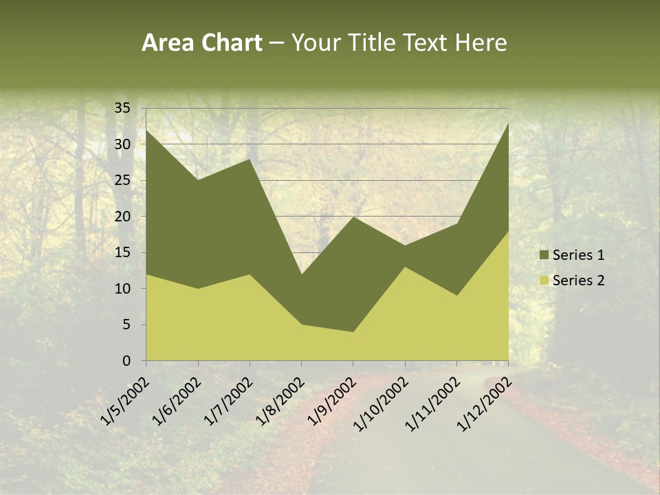 Gold Walk Colorful PowerPoint Template