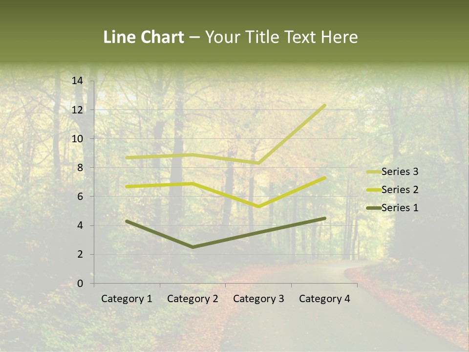 Gold Walk Colorful PowerPoint Template