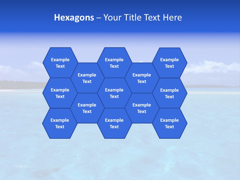 Tahiti Relaxing Vacation PowerPoint Template