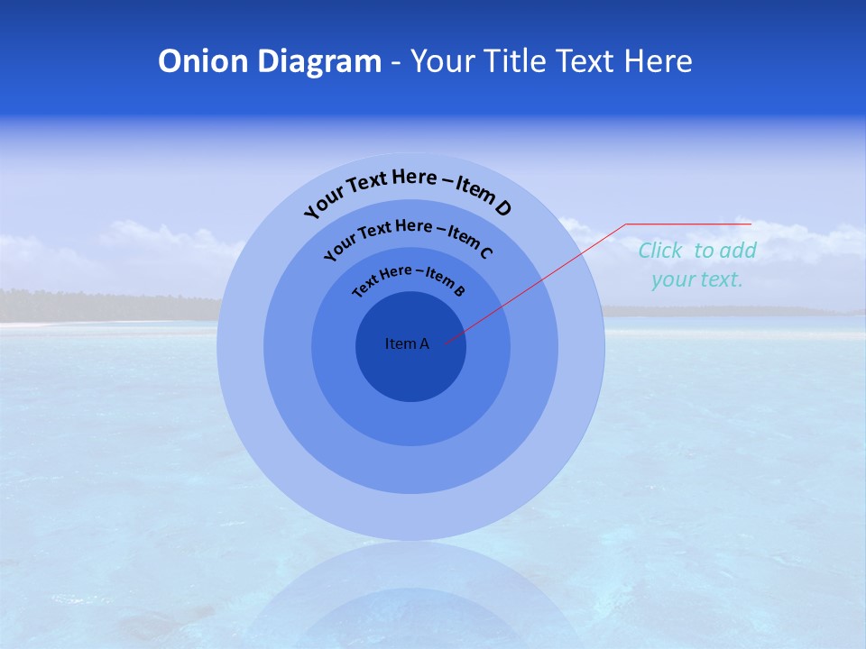 Tahiti Relaxing Vacation PowerPoint Template